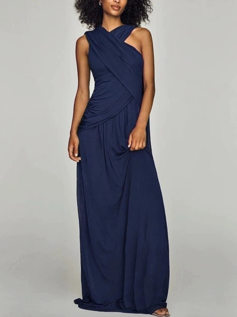 MISHA Hersha Scarf Maxi Dress
